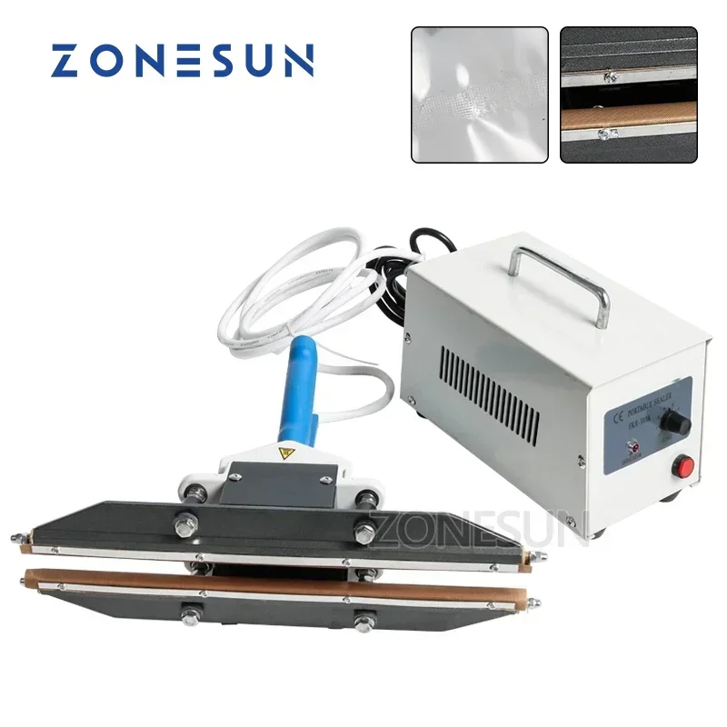 ZONESUN 400mm Manual Heat Seal - Food Vacuum Sealer Machine ulasan dan harga