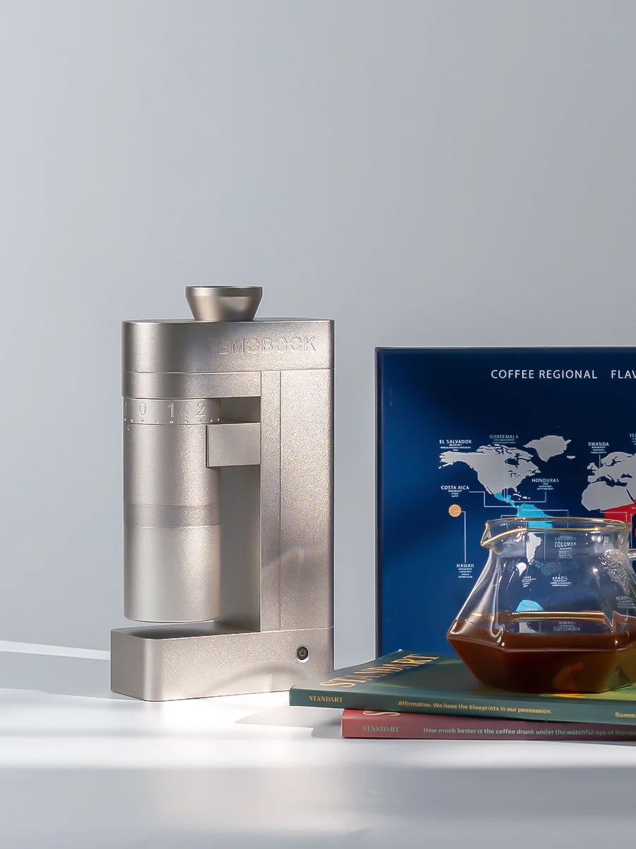 FEMOOK A5 electric coffee grin - Coffee Bean Grinder Electric ulasan dan harga